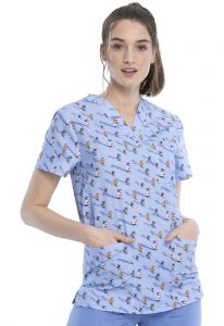 Cherokee Flexibles Print scrub