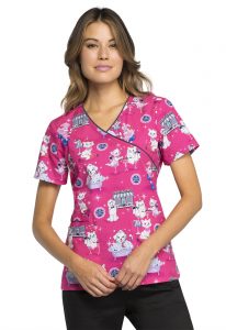 Cherokee Flexibles Print scrub